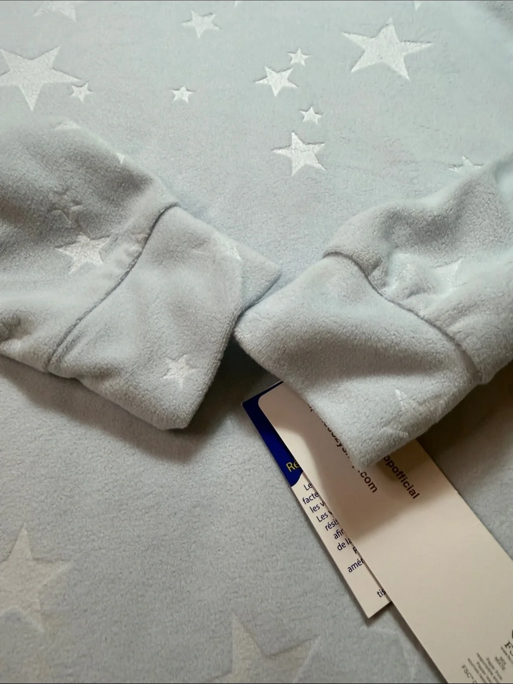 Light Blue Star-Print Kids Pajama Set - Jellifish Kids